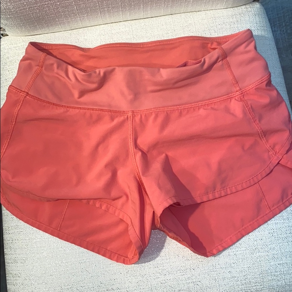 Pink lulu shorts